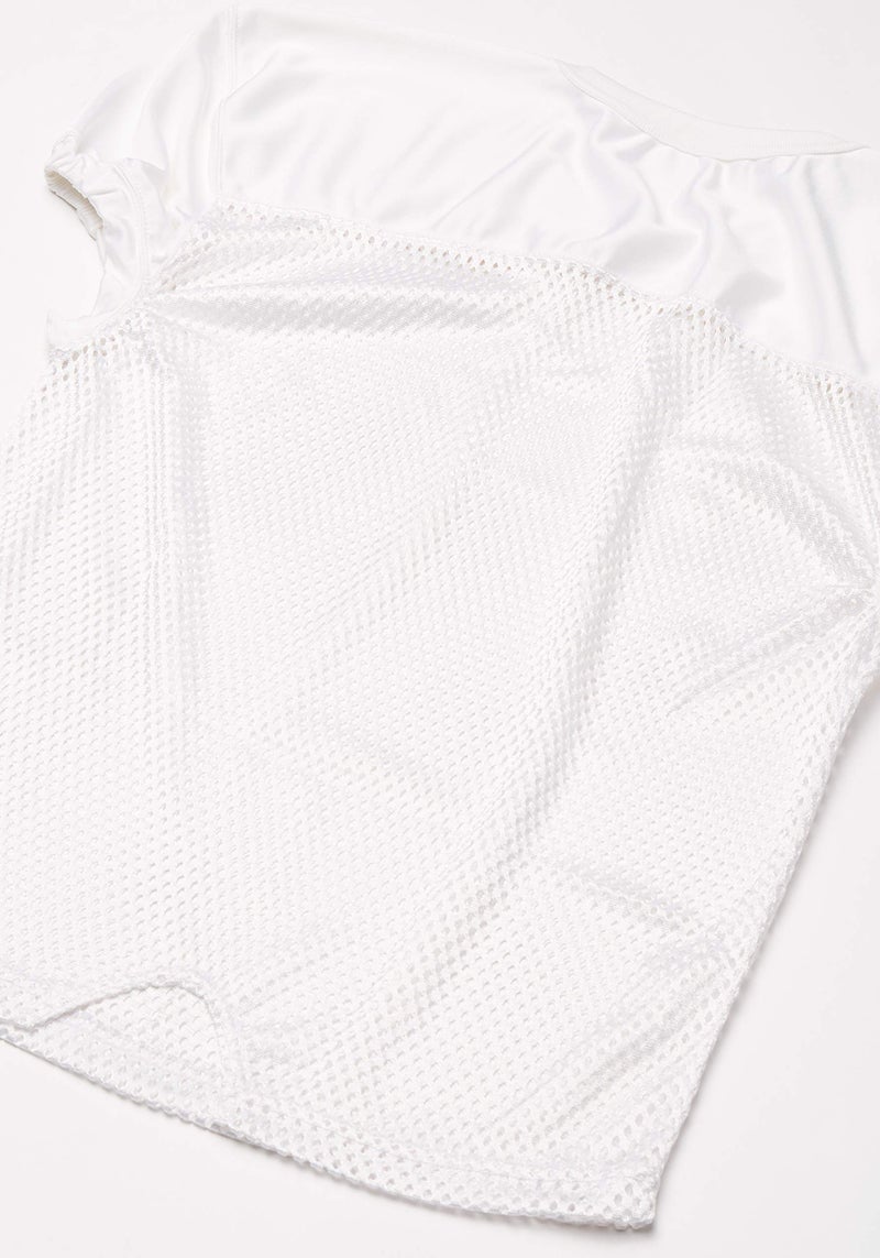 Rawlings رولينغز | قميص كرة القدم للتدريب للبالغين | أبيض | متوسط - Image 2